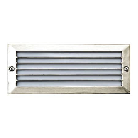 Step Light,601,SS,Recessed,Louvered