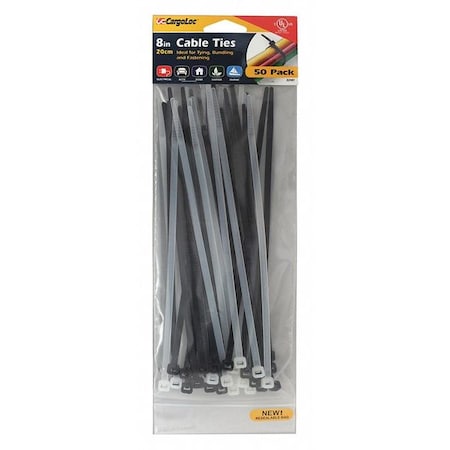 Cable Ties,Nylon,650 Pcs.