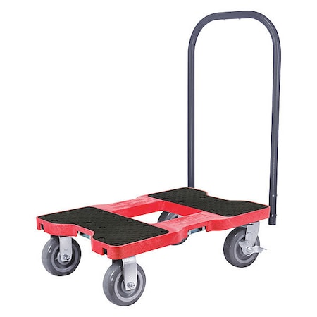 Super-Duty Push Cart Dolly Red,1800 Lb