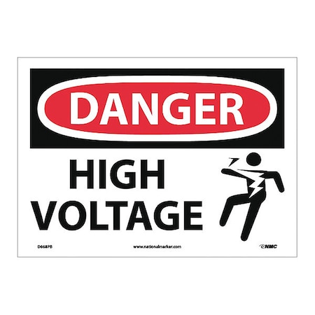 Danger High Voltage Sign