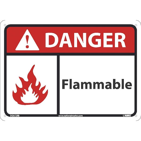Danger, Flammable, DGA72RB