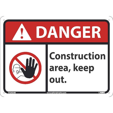 Danger, Construction Area Keep Out