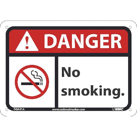 Danger, No Smoking, DGA91A