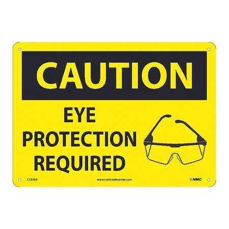 Eye Protection Sign With Graphic