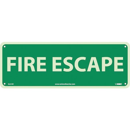 Fire Escape Sign