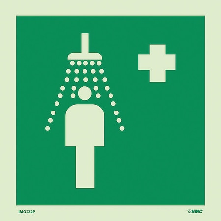 Imo Emergency Shower Sign