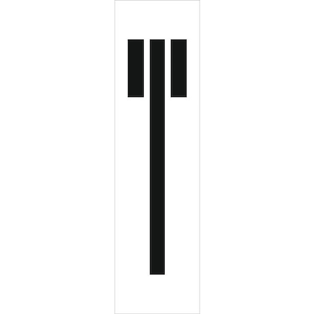 Individual Character Stencil 36 Number Set, PMC36-T