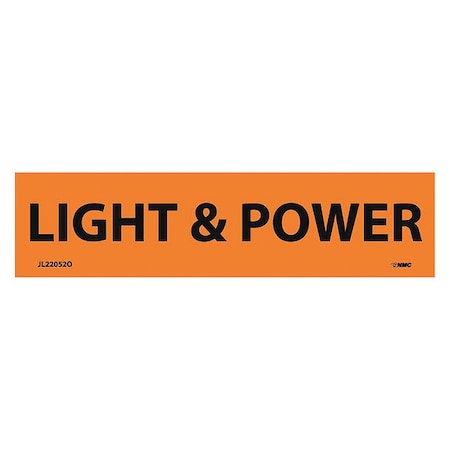 Light & Power Electrical Marker, Pk25