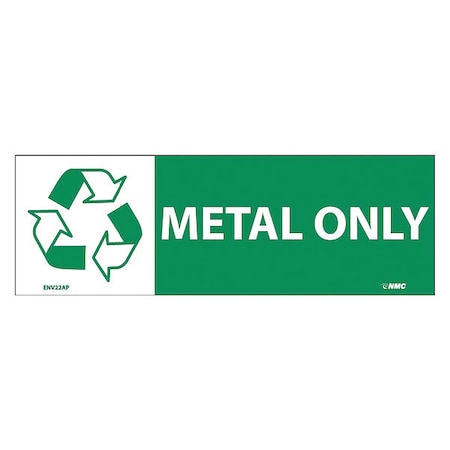 Metal Only Label, Pk5