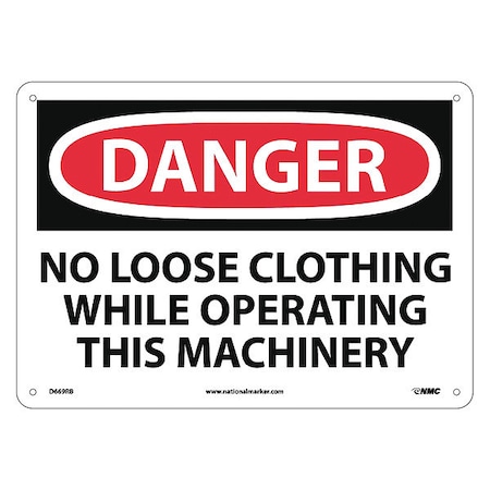 No Loose Clothing While Operating