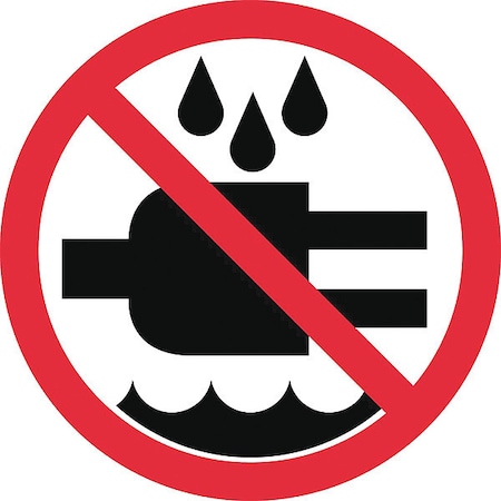 Graphic Do Not Expose To Water Iso Label, Pk5