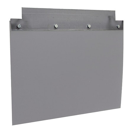 Mudflap,Straight,Mounting Plate