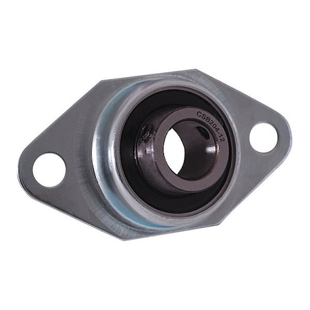 Bearing,3/4,Light Duty,Flanged