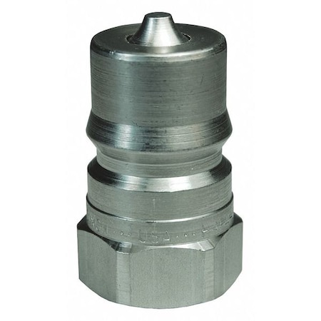 H-Series FNPT, 1/2, Plug, 1/2, 316SS, Material: 316 Stainless Steel