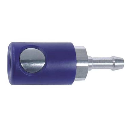 Industrial Coupler,1/4 Hose Barb