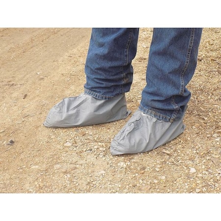 Gray Shoe Covers,Non-Skid,L,PK20