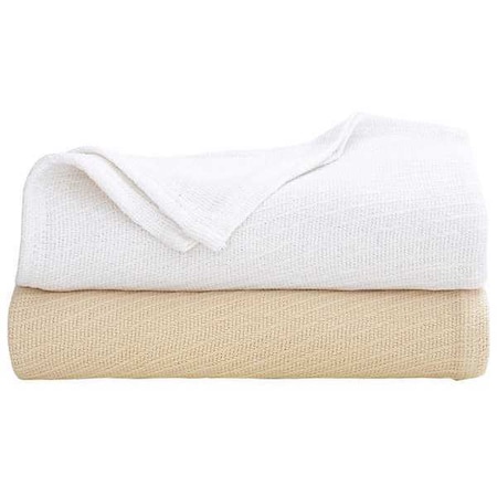 White Cotton Blanket,108x90