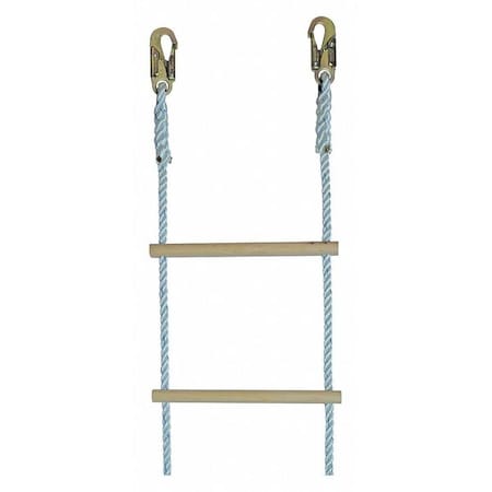 Ladder,Nylon Rope,5155 Hooks 15ft.