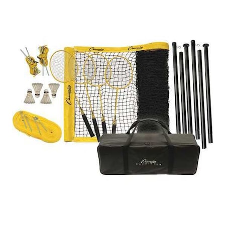 Deluxe Badminton Tournament Set In Case