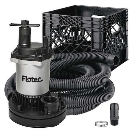 Utility Pump Kit,115V,1/4HP