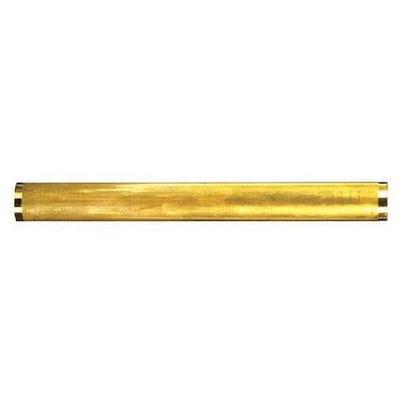 1-1/4 Pipe Dia., Brass, Extension Tube, Extension Tube With Threaded Joint
