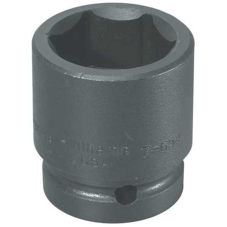 1 Dr, 4-1/2 Size, SAE Impact Socket, 6 Pts, Overall Length: 5-5/8