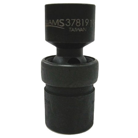 1/2 Dr, 18mm Size, Metric Impact Socket, 6 Pts, Socket Type: Universal