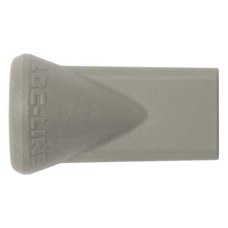 Flat Slot 60 Nozzle,Gray,1/4,PK20