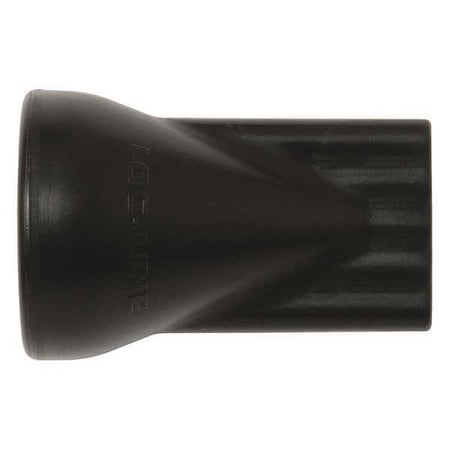 Flat 5 Hole Nozzle,Black,1/2,PK20