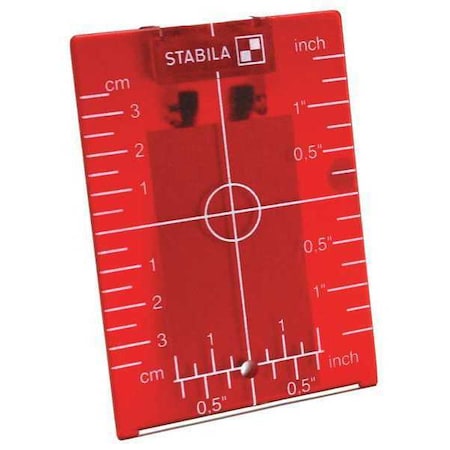 Red Magnetic Ceiling Target Plate
