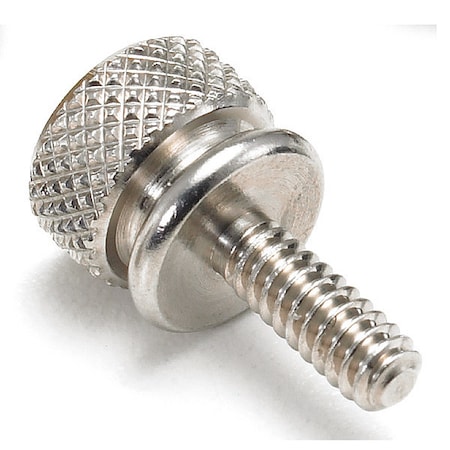 Thumb Screw, #10-32 Thread Size, Stainless Steel, 5/8 In Lg