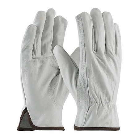 Unlined Leather Drivers Gloves,L,PK12