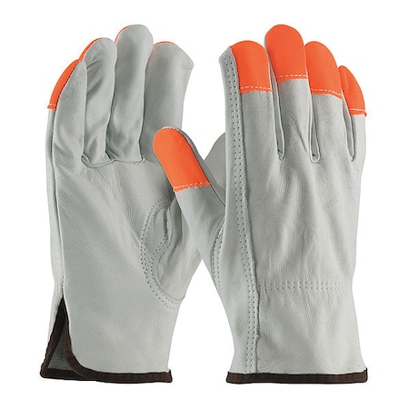 Leather Drivers Gloves,Reg Grade,XL,PK12