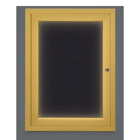 Corkboard,Lighted,Rubber,1 Door,18x24