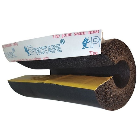 Self-Seal Insulation,Rubber,1-1/8x 1/2 Wall