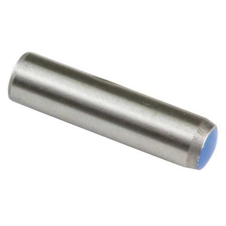 Poll Dowel Pin,w/Flat And Blue Tip