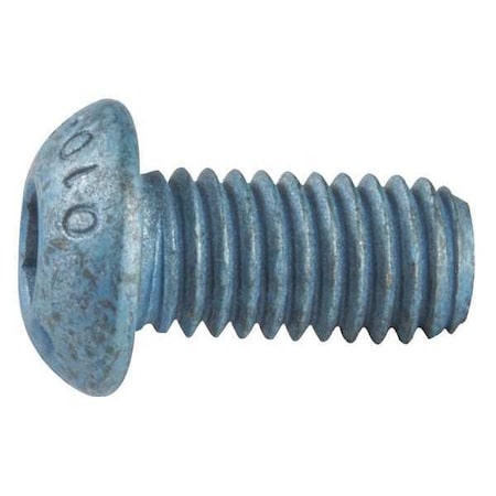 M8-1.25 Socket Head Cap Screw, Metric Blue 35 Mm Length