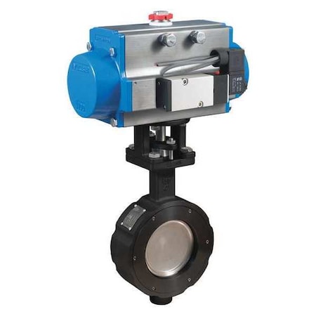 Pneumatic,Actuated CS,Butterfly Valve