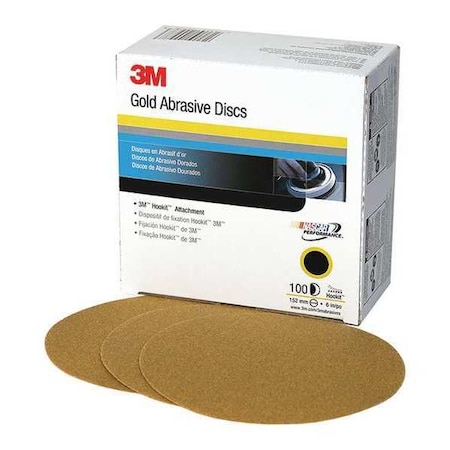 Gold Disc,6,80 Grit,PK300