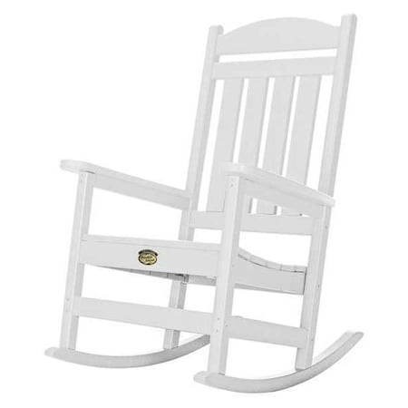 Porch Rocker, White