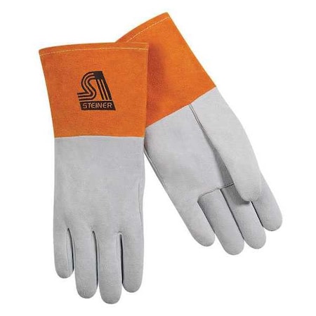 TIG Welding Gloves, Deerskin Palm, M, PR