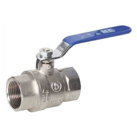 Brass Ball Valve,Plated,3/8 FPT,600 CWP