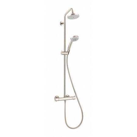 Showerpipe Croma Brushed Nickel