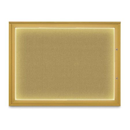 Corkboard,Keylime/Gold,48x36