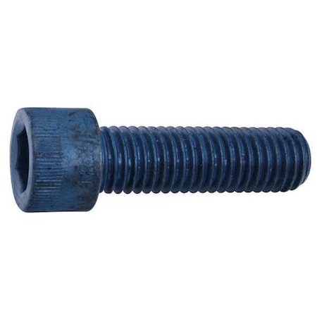 M12-1.75 Socket Head Cap Screw, Metric Blue Steel, 30 Mm Length, 10 PK