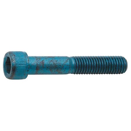 M4-0.70 Socket Head Cap Screw, Metric Blue Steel, 50 Mm Length, 25 PK