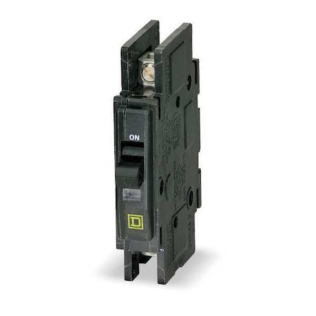 Miniature Circuit Breaker, 30 A, 120/240V AC, 1 Pole, Surface/DIN Rail Mounting Style, QOU Series