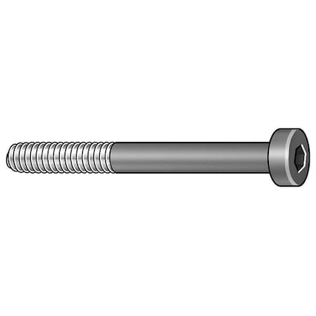 M6-1.00 Socket Head Cap Screw, Plain Stainless Steel, 50 Mm Length, 10 PK