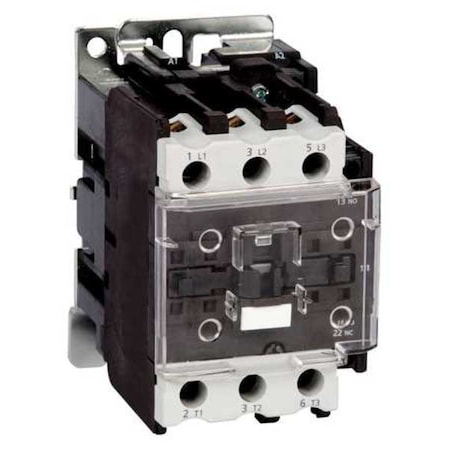 IEC Magnetic Contactor, 3 Poles, 24 V AC, 40 A, Reversing: No