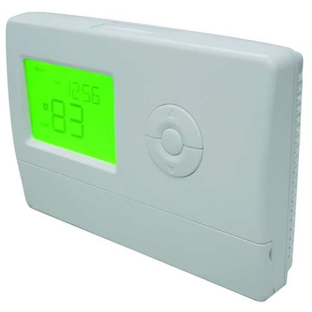 Low Voltage Thermostat, 7 Programs, 2 H 2 C, Hardwired/Battery